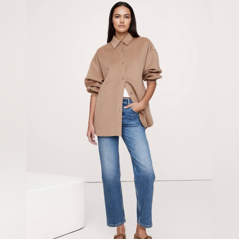 Banana Republic High-rise Straight Ankle Jeans Size 28